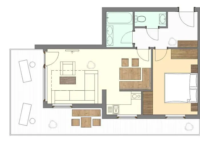 アパート Appartementhaus Gastein Inklusive Alpentherme Gratis *